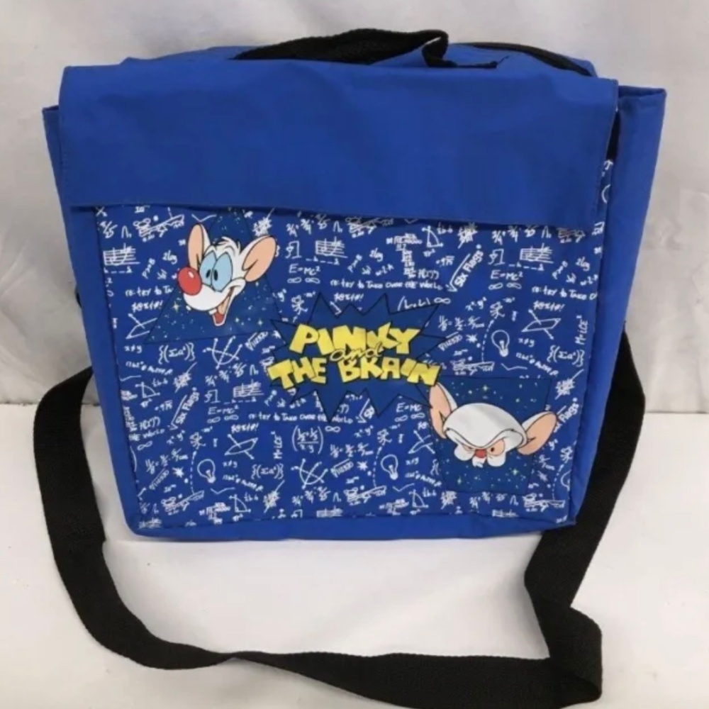 1997 VINTAGE PINKY AND THE BRAIN cross body bag